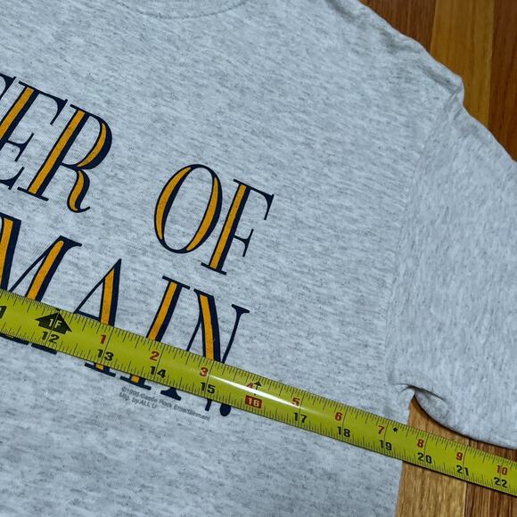 Vintage Seinfeld Gray T-Shirt 90s Medium Master of My Domain The Contest 1995 TV - Picture 5 of 7